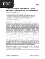 Energy Sustainability in Smart Cities Artificial Intelligence, Smart Monitoring, and Optimization of Energy Consumption