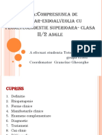 Compresiunea de Maxilar Clasa II-2 Angle