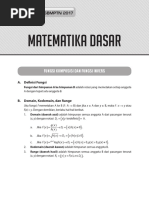 MTK Dasar Fungsi Komposisi & Invers