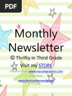 Monthlynewslettereditable