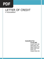 Letter of Credit