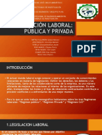 Legislación Laboral y Privada