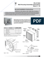 Greenheck - Extractor Axiales de Pared, IOM