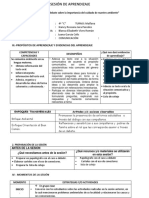 Sesión de Aprendizaje Elecciones