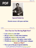 Special Relativity: Einstein Messes With Space and Time