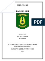 Flip Chart Karang Gigi