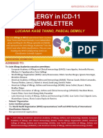 Allergy in ICD-11, Newsletter #9