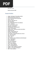 Company Profiles FMCG