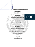 Pruebas de Rutina A Transformadores Trifacicos en Aceite Unidad 4