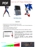 Introduction To UT Flaw Detector