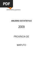 ANUARIO ESTATISTICO 2009 Maputo PDF