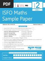 ISFO Sample Paper Math 2