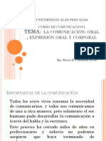 Comunicacion Expresion Oral y Expresion Corporal