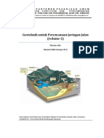 Geoteknik Untuk An Jaringan Jalan Bahan Ajar