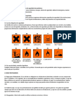 Normas de Seguridad para Laboratorio de Quimica