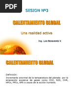 Sesión 3 - Calentamiento Global