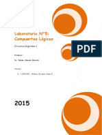 Informe de Laboratorio 5 - Digitales 1