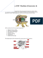 Construction of DC Machine