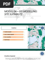 Modul 04 Pemodelan SIG