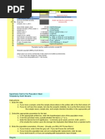 Null Hypothesis: Hypothesis Testing For One Mean