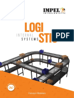 Automatic Material Handling With Conveyor Modular From Impel Intralogistics - Rajkot (Gujarat) India