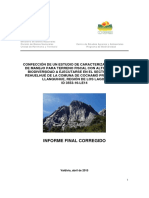 Estudio de Caracterización y Guía de Manejo para Terrenos Fiscales Con Alto Valor en Biodiversidad en Predio Fiscal Fundo Rehuelhue, Comuna de Cochamó, Región de Los Lagos