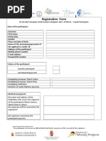 EYS17 Registration Form