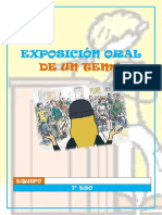 Exposición Oral de Un Tema