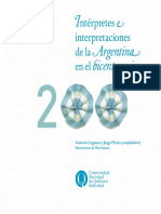 Interpretes e Interpretaciones de La Argentina en El Bicentenario