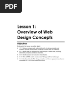 Overview of Web Design Concepts