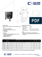 Blowdown Tanks: Installation Design Specifications