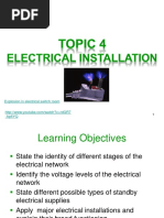 Topic 4 Electrical Installation (2012) Student