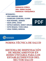 Sistema de Dispensación de Medicamentos en Dosis Unitaria