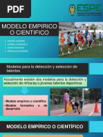 Modelo Empirico o Cientifico