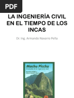 La Ingenieria Civil en El Tiempo de Los Incas PDF