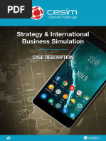 Strategy & International Business Simulation: Case Description