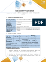 Paso 3 - Comprensión y Acción