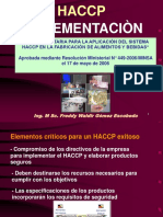 Clase 06. Implementacion Del Haccp