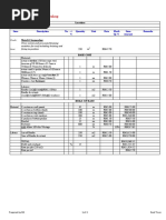 Rate Analysis For Roofing Works (Version 1)