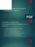 Comportamiento Humano, Cuestión de Genes