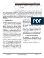 Study and Implementation of Neonatal Hearing Screening Device