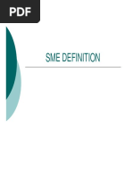 Week 2 Sme Definition