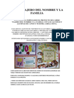 Libro Viajero Del Nombre y La Familia