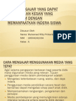 Cara Mengajar Yang Dapat Memberikan Kesan Yang Mendalam