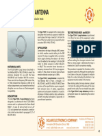 Type 7334-1 Loop Antenna: For RE01 and RE101 Magnetic Emission Tests