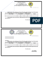 Man-Ai Form 137 Request Form