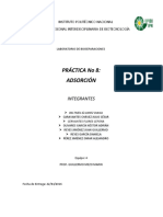 Práctica 8 Adsorción (Solo Faltan Recomegndaciones)