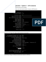 Alcatel OXE Configuration - Option 1 - SIP Extension