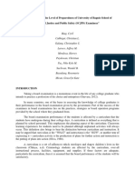 Factors Affecting The Level of Preparedness of University of Baguio School of Criminal Justice and Public Safety (SCJPS) Examinees