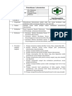 SOP Pemeriksaan Laboratorium Cisarua